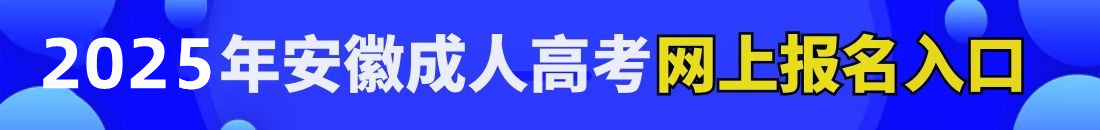 安徽成考报名指导入口